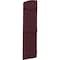 Ekena Millwork Americraft 4-Board (3 Batten) Wood Joined Board-n-Batten Shutters w/Ellipt Top, ARW401BE414X77WRH, PR ARW401BE414X77WRH - alternate 4